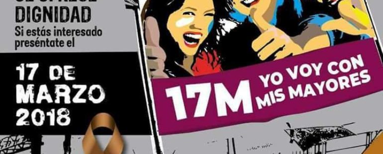 Las pensiones son un derecho y no un privilegio #17M #17MYoVoy