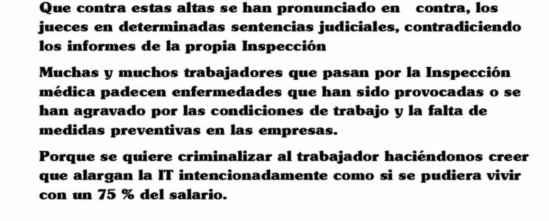 #Lanzarote Concentración contra la inspección médica