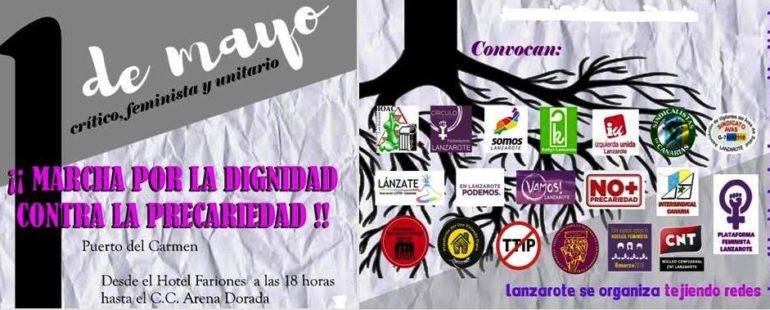 Marcha por la Dignidad, contra la precariedad #YoVoy1demayoUnitario