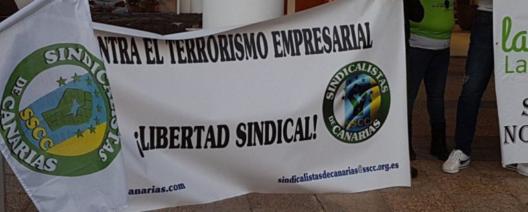Sindicalistas de Canarias SSCC gana juicio por despido y vulneración de derechos fundamentales