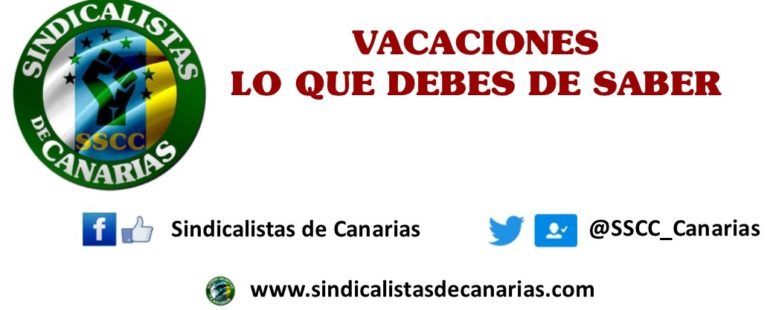 Vacaciones, lo que debes de saber