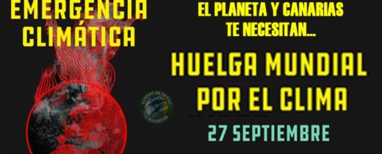 #27S 27 de septiembre únete a la Huelga Mundial por el Clima #Movilizacionporelclima