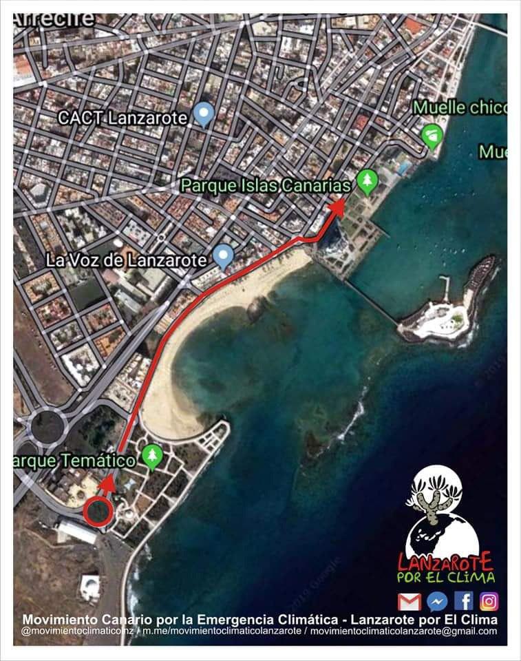 #27S 27 de septiembre únete a la Huelga Mundial por el Clima #Movilizacionporelclima Lanzarote