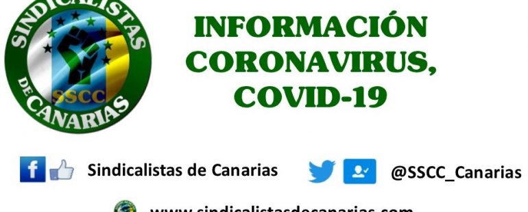 INFORMACIÓN CORONAVIRUS, COVID-19