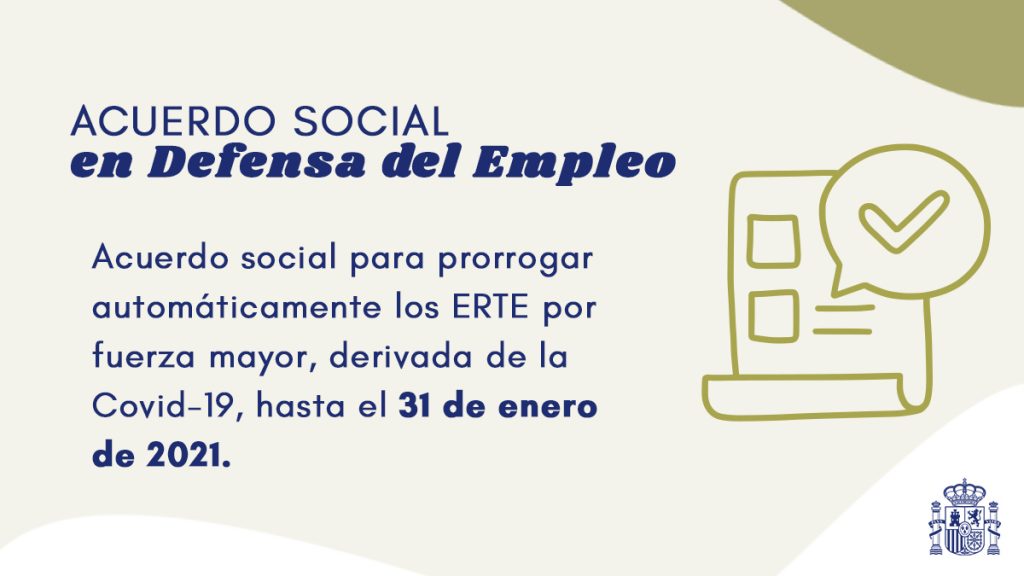 III Acuerdo Social en defensa del empleo