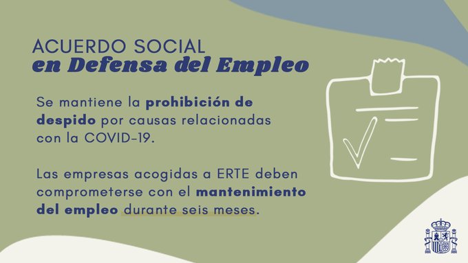 III Acuerdo Social en defensa del empleo