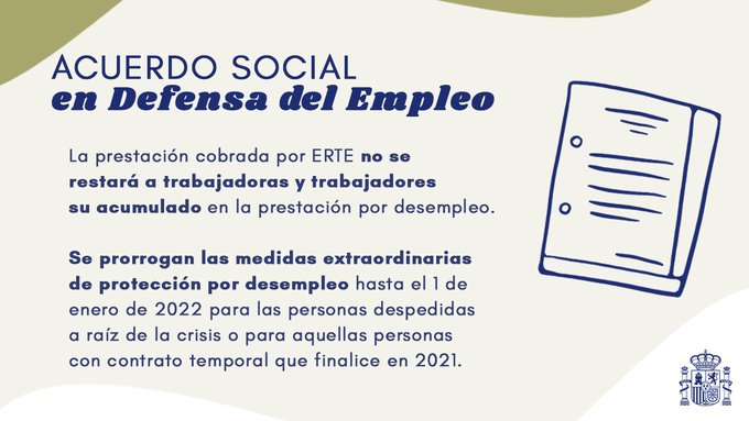 III Acuerdo Social en defensa del empleo