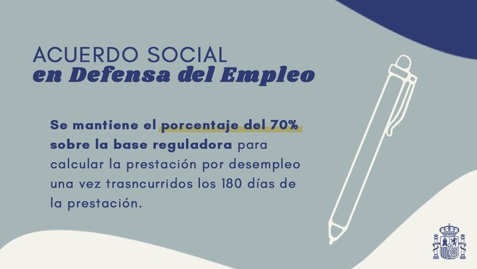 III Acuerdo Social en defensa del empleo