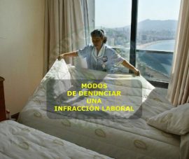 MODOS DE DENUNCIAR UNA INFRACCIÓN LABORAL