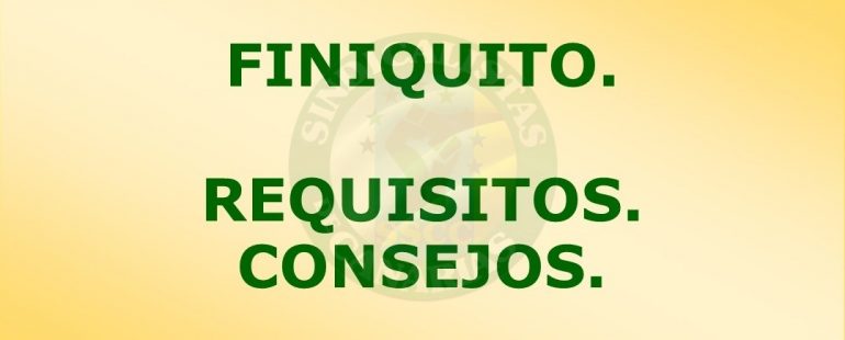 Finiquito, ¿Qué es?