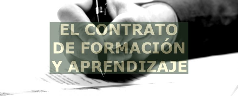 EL CONTRATO DE FORMACIÓN Y APRENDIZAJE